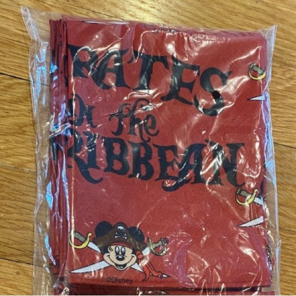NEW Lot of 5 Disney Cruise Line DCL Pirates of the Caribbean Bandana - Picture 7 of 7